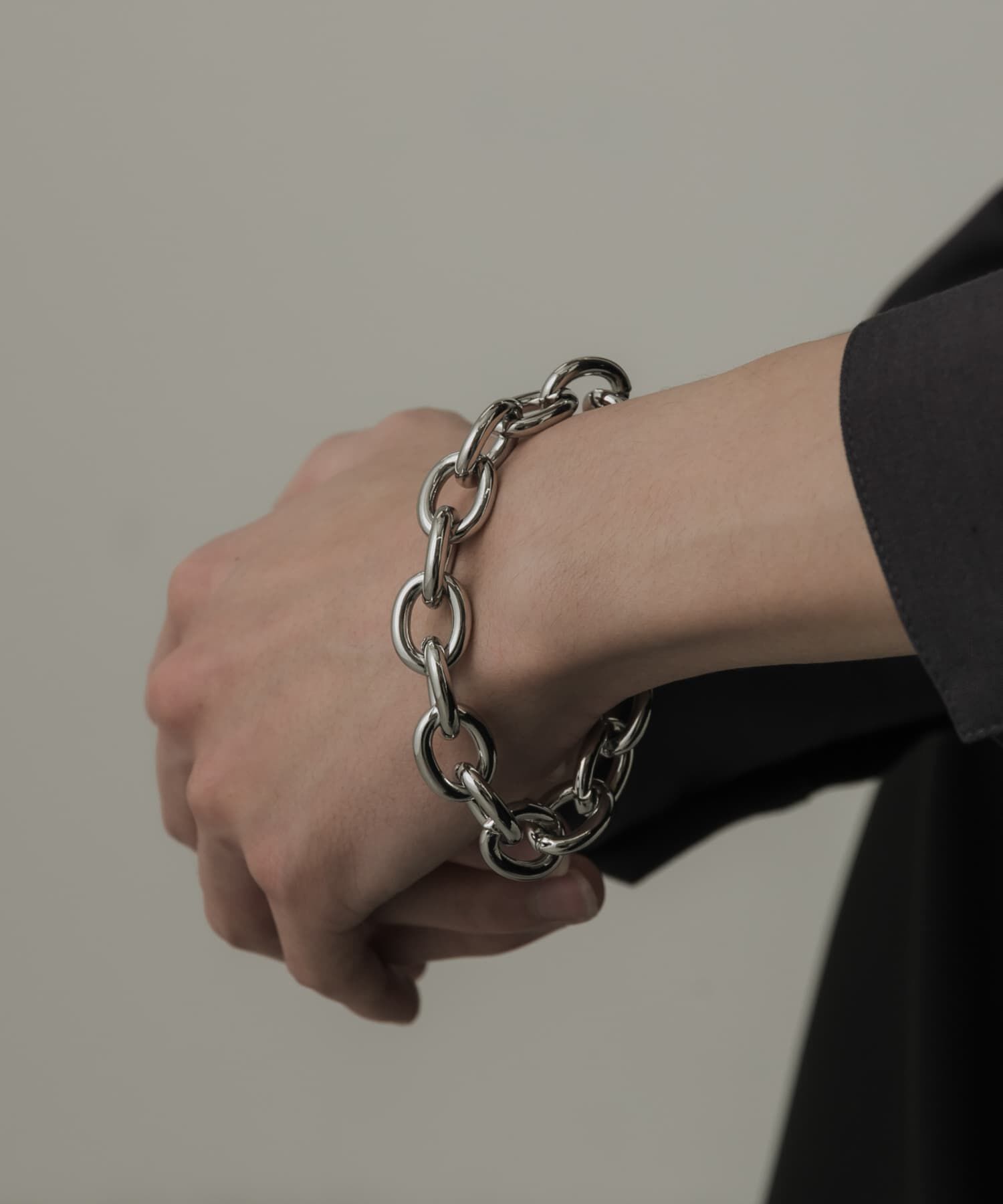 SMELLY「オーバルチェーンブレスレット」|ブレスレット・バングル|