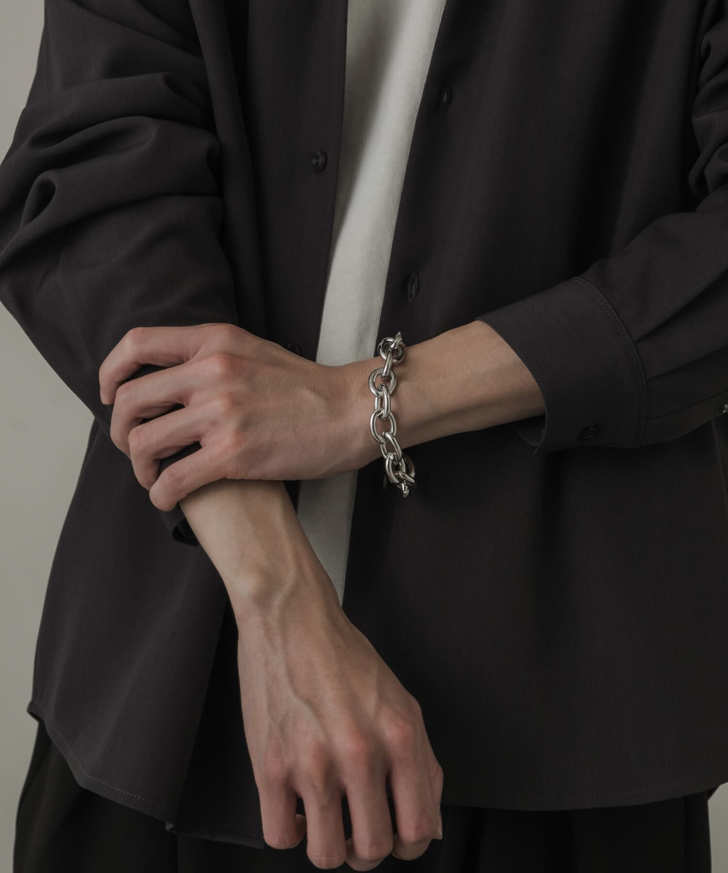 SMELLY「オーバルチェーンブレスレット」|ブレスレット・バングル|