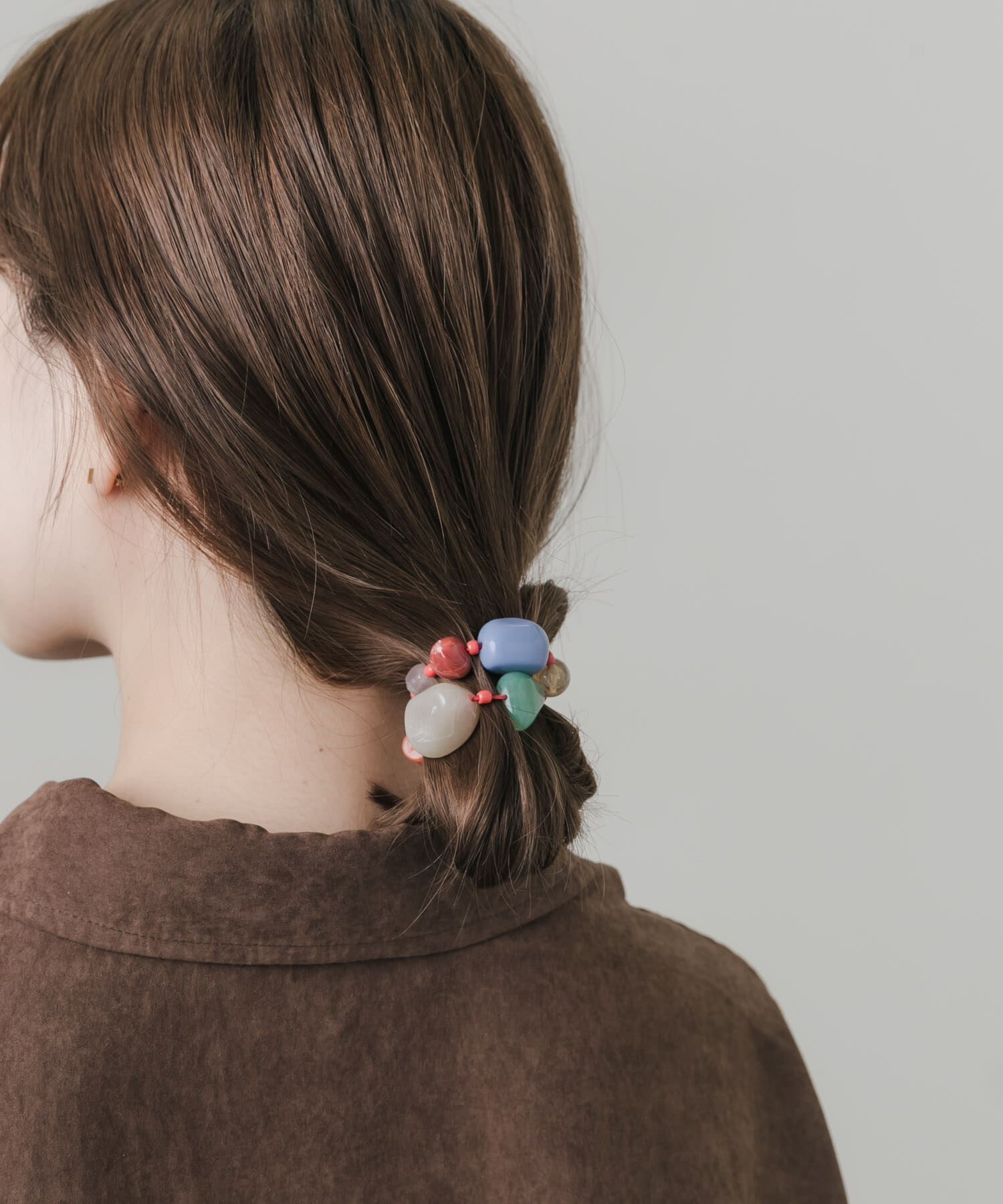 SMELLY「カラフルモチーフヘアポニー」|ヘアゴム・シュシュ|