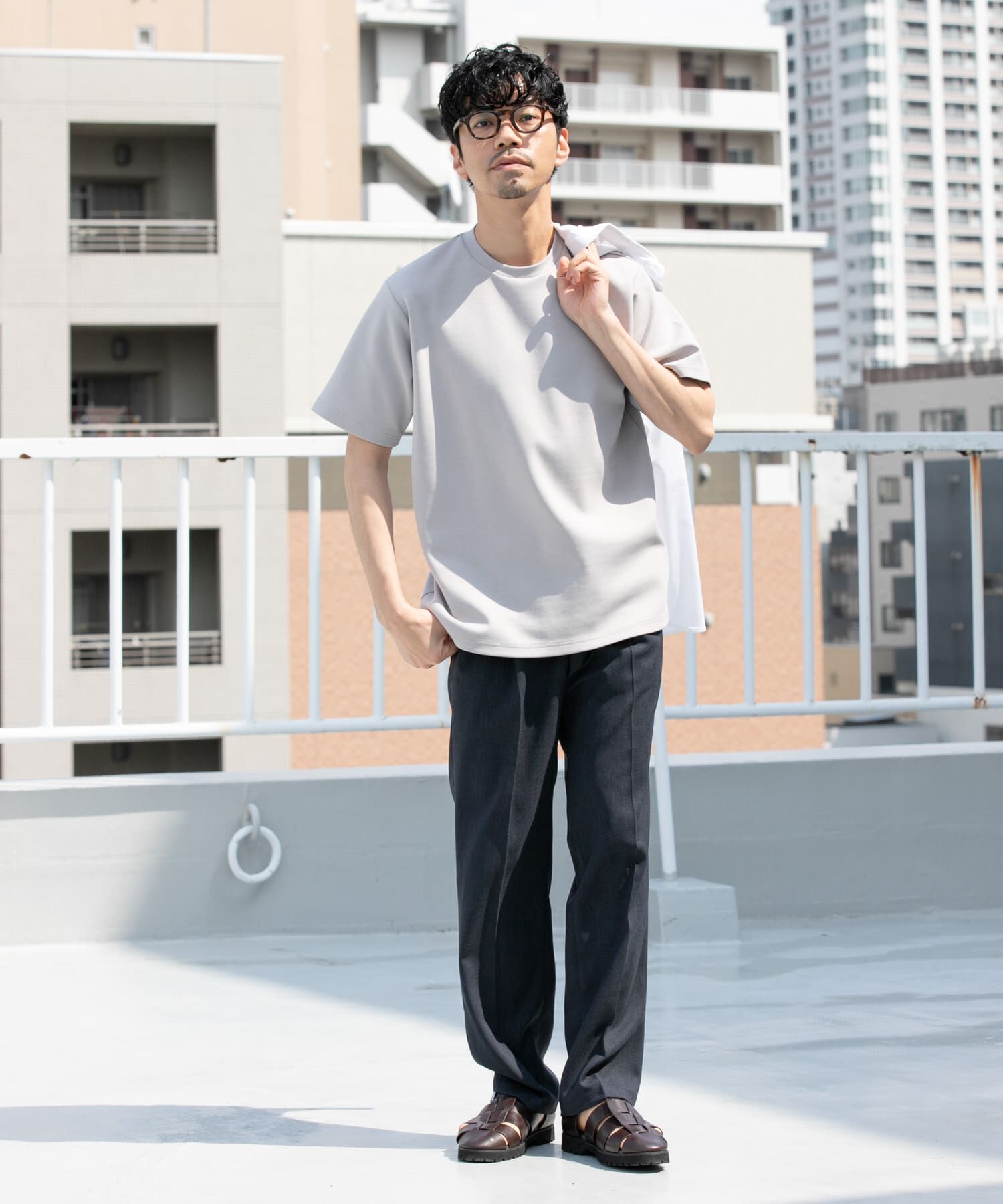 URBAN RESEARCH ROSSO「『接触冷感/吸水速乾』『XLｻｲｽﾞあり』ﾊｲﾊﾟﾌｫｰﾏﾝｽSTANDARDﾎ  」|Tシャツ・カットソー|