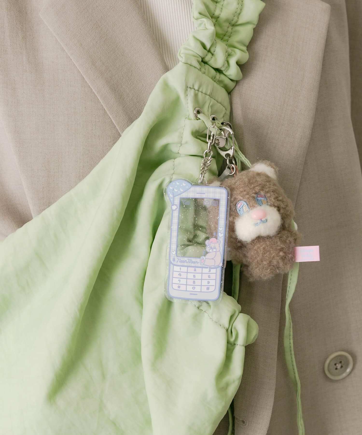 SMELLY「『WEB/一部店舗限定』NEONMOON　Phone KEY HOLDER」|チャーム・キーホルダー|