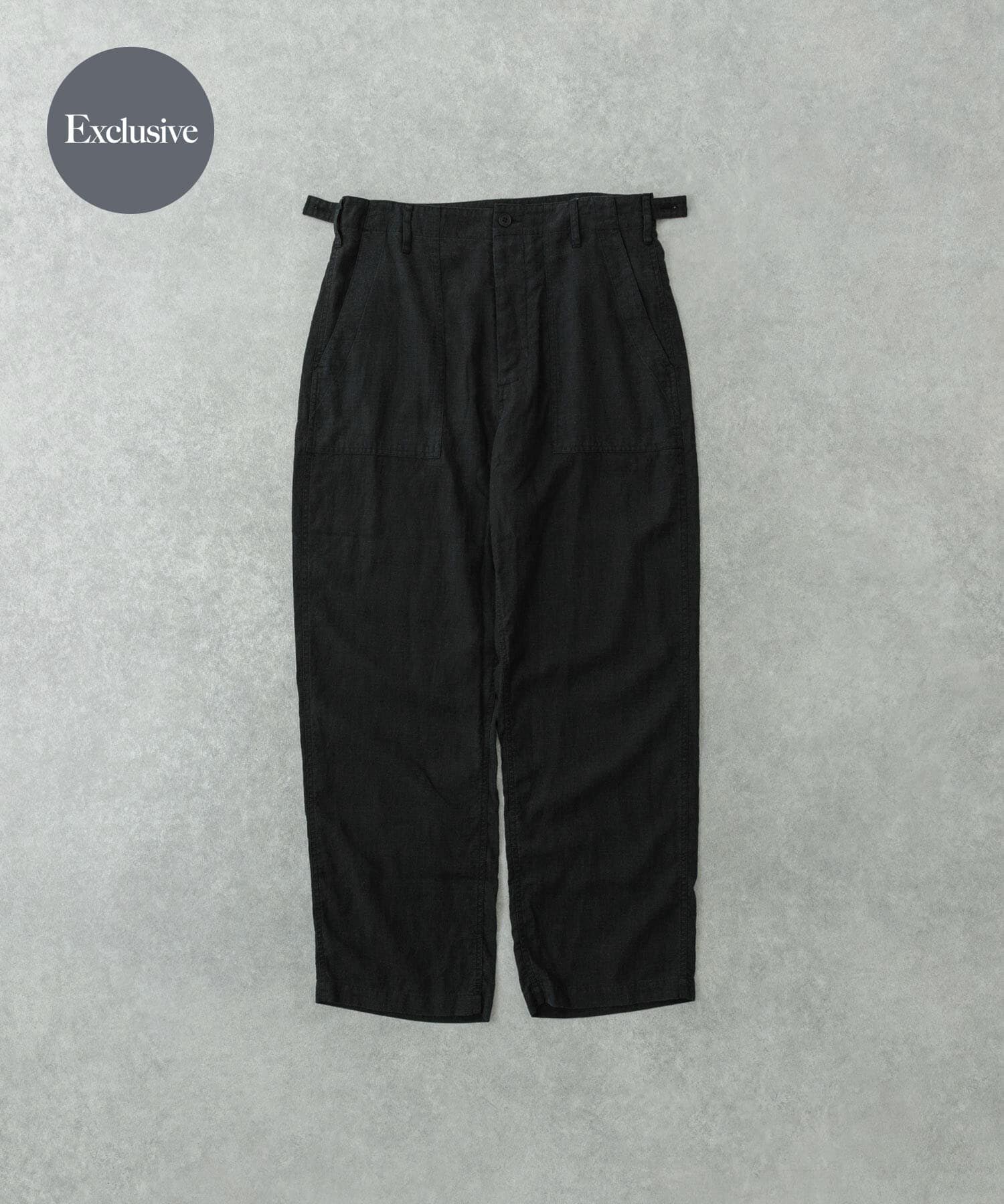 URBAN RESEARCH「『別注』LE VETEMENT ATLANTIQUE&times;UR　ワークパンツ」|その他|ブラック