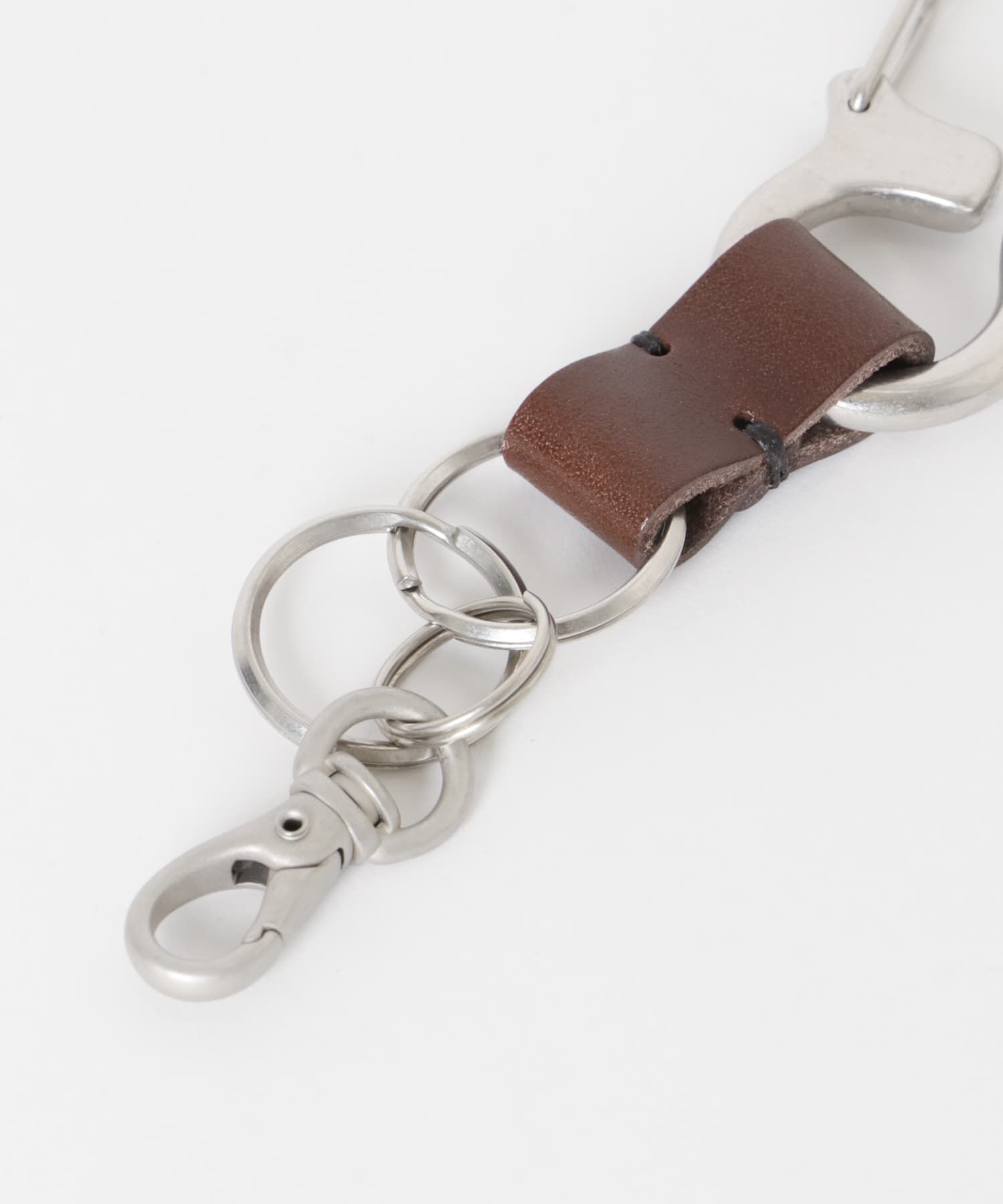 URBAN RESEARCH DOORS「コンビレザーカラビナキーリング」|その他|