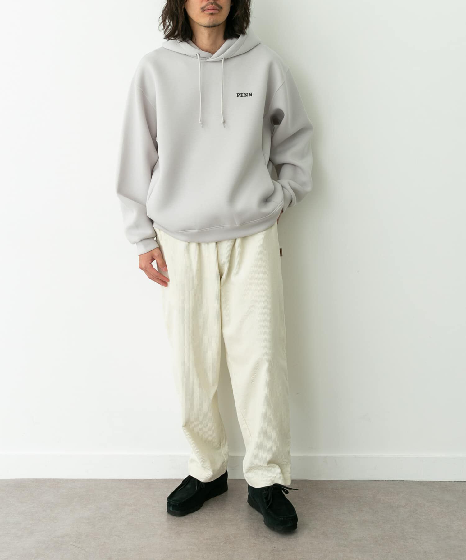 Sonny Label 「カレッジプリントダンボールパーカー」|パーカー|