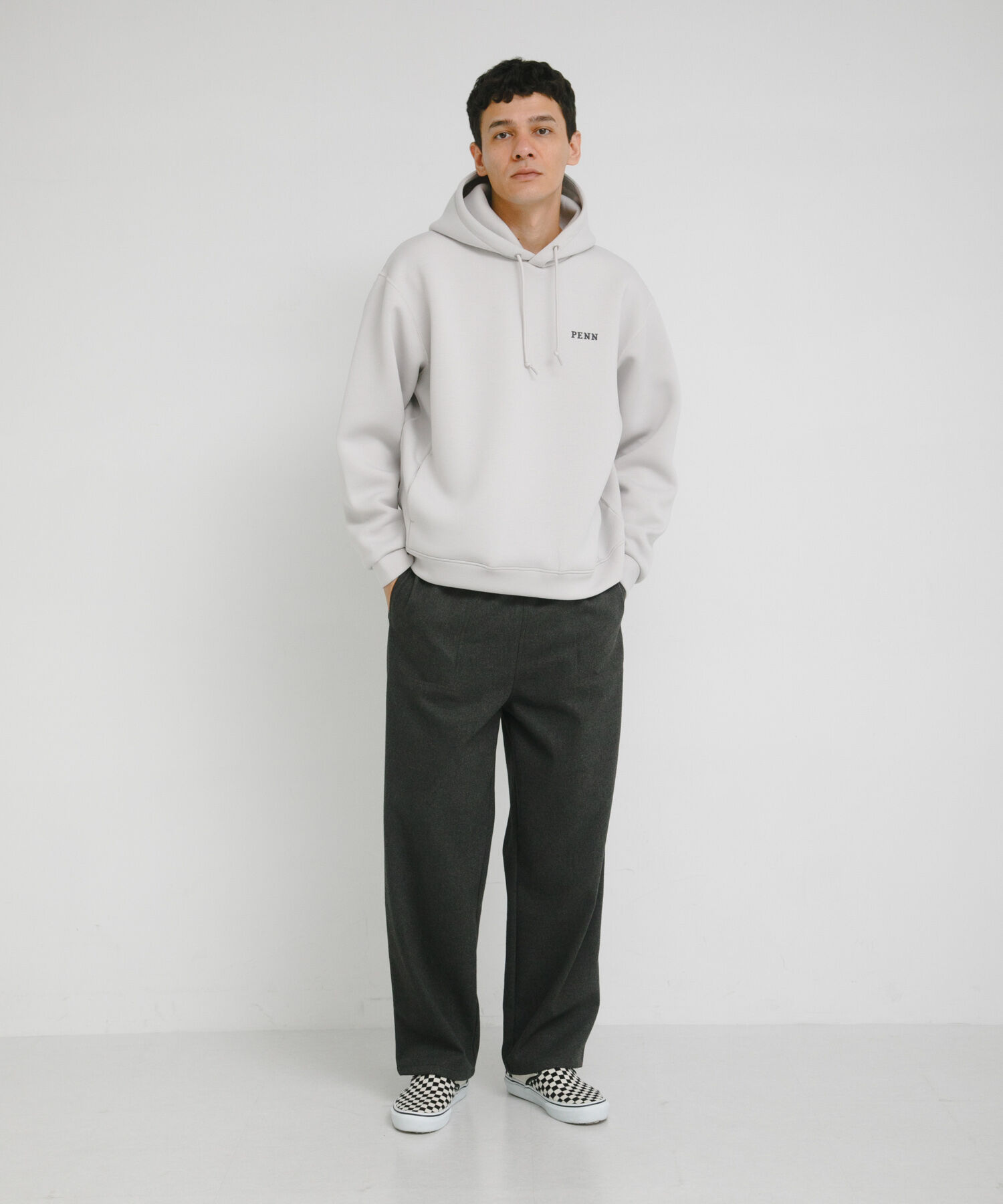 Sonny Label 「カレッジプリントダンボールパーカー」|パーカー|