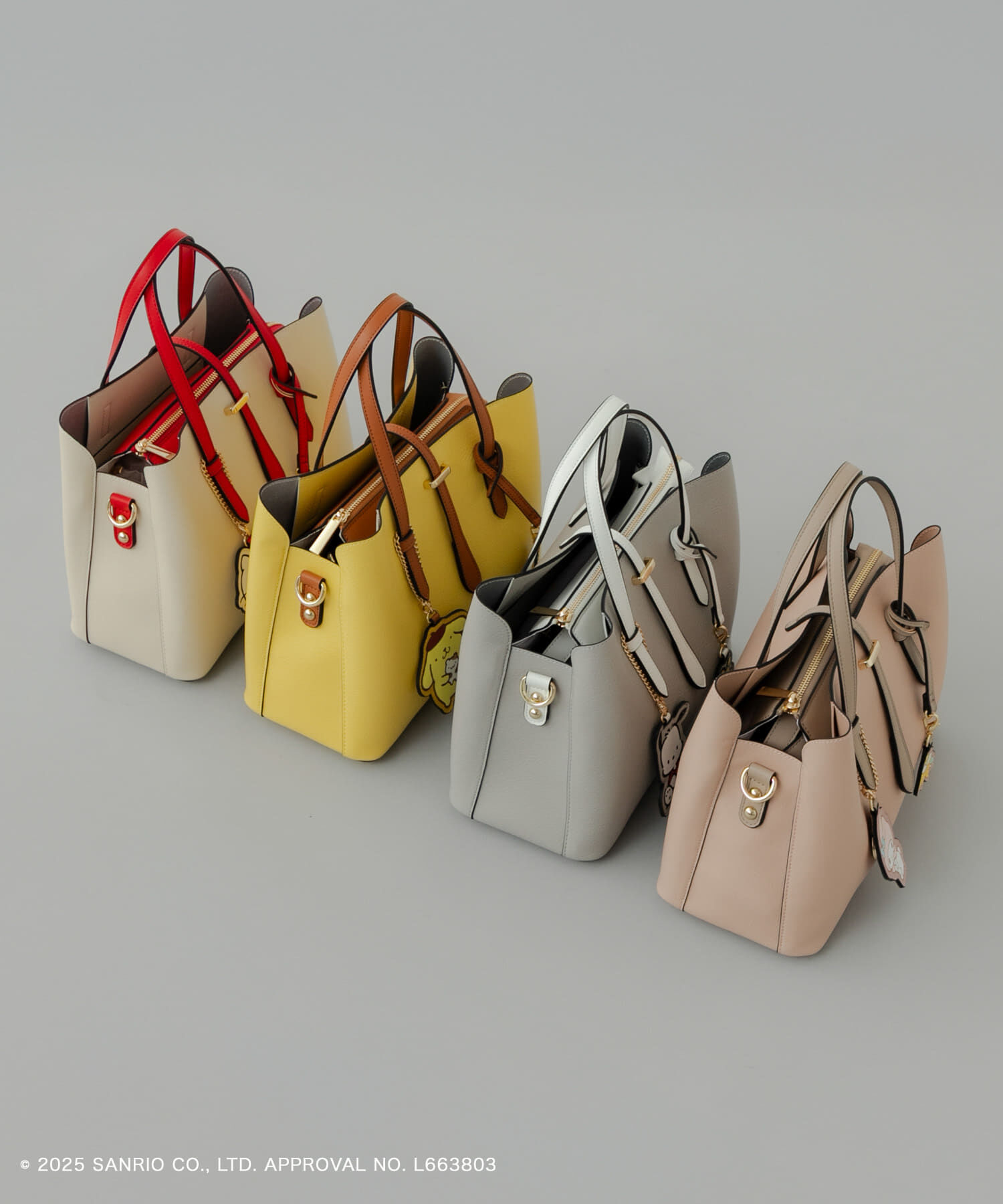 RODE SKO「サンリオキャラクターズ チャーム付バッグ」|ハンドバッグ|