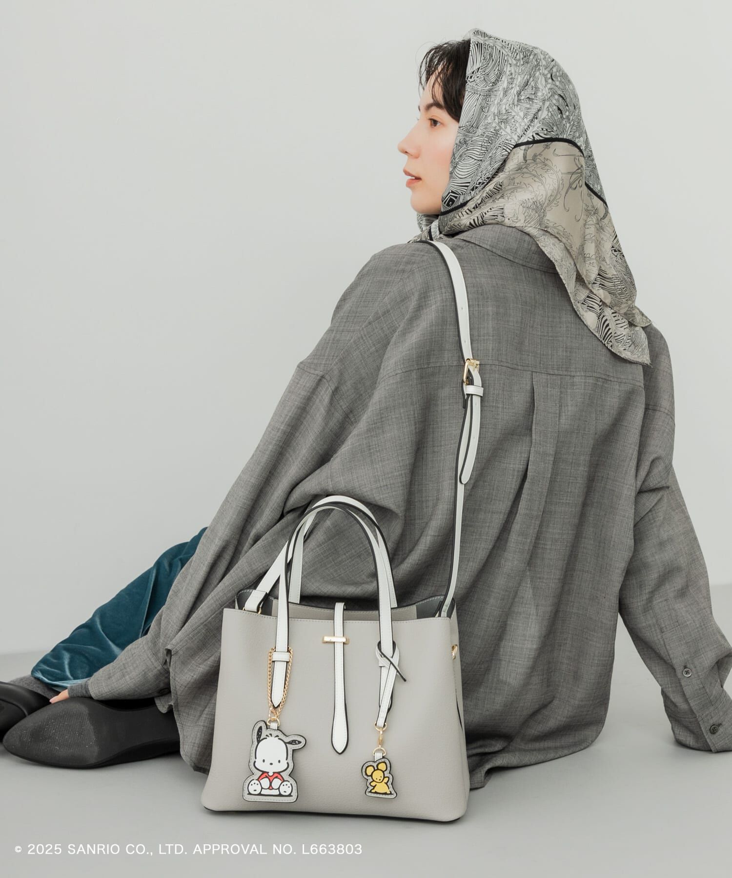 RODE SKO「サンリオキャラクターズ チャーム付バッグ」|ハンドバッグ|