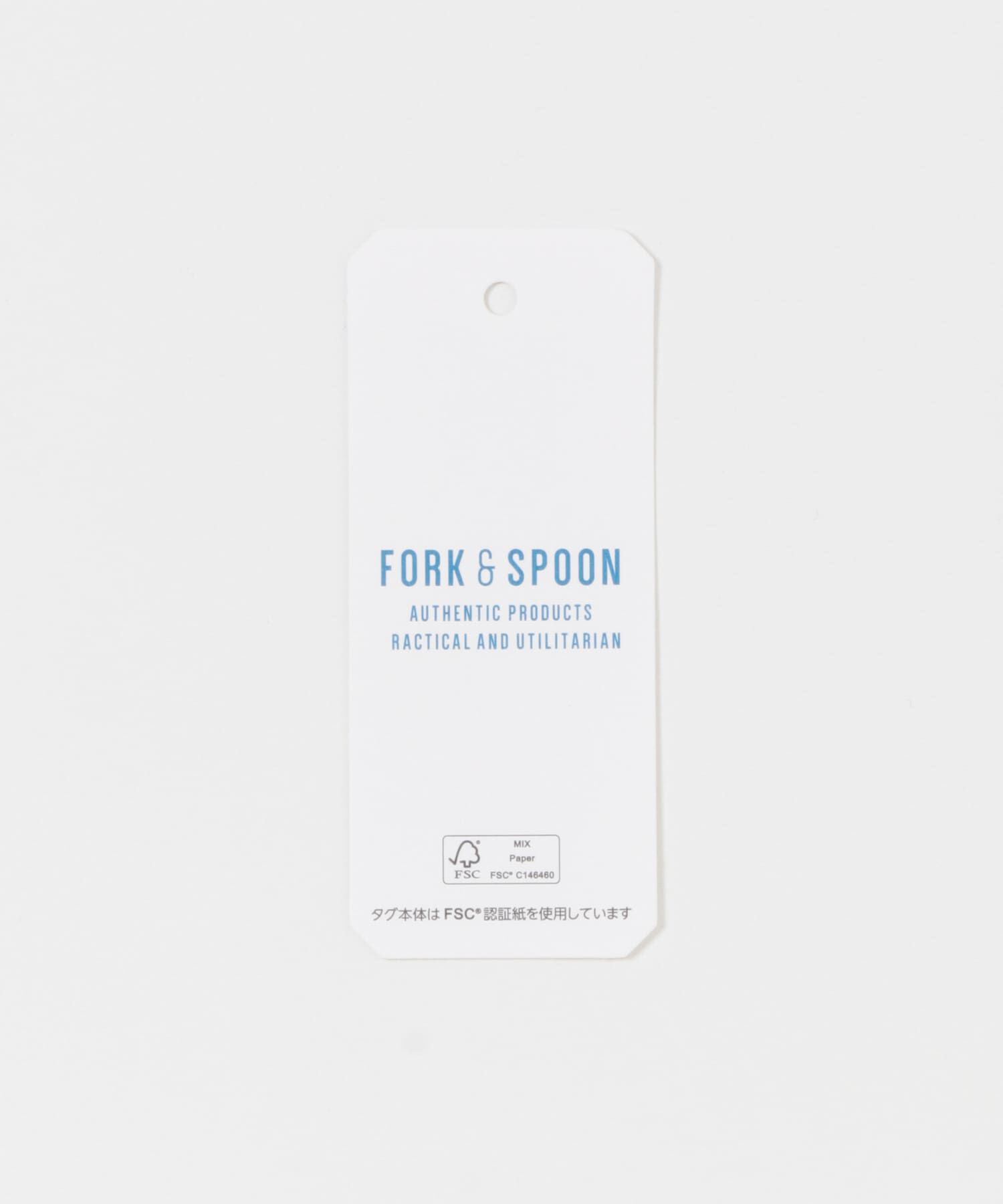 URBAN RESEARCH DOORS「FORK&SPOON　ペーパーブレンドデニムシャツ」|シャツ・ブラウス|
