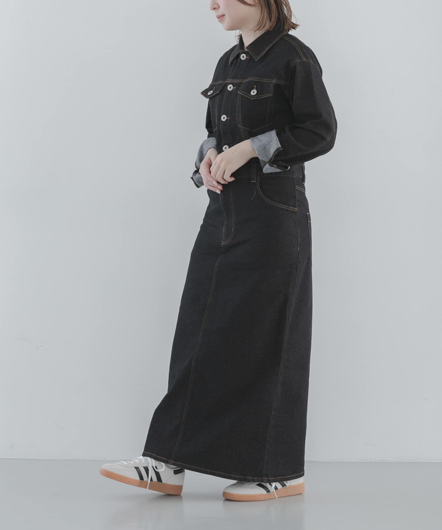 Sonny Label 「デニムジャンパースカート」|ワンピース|