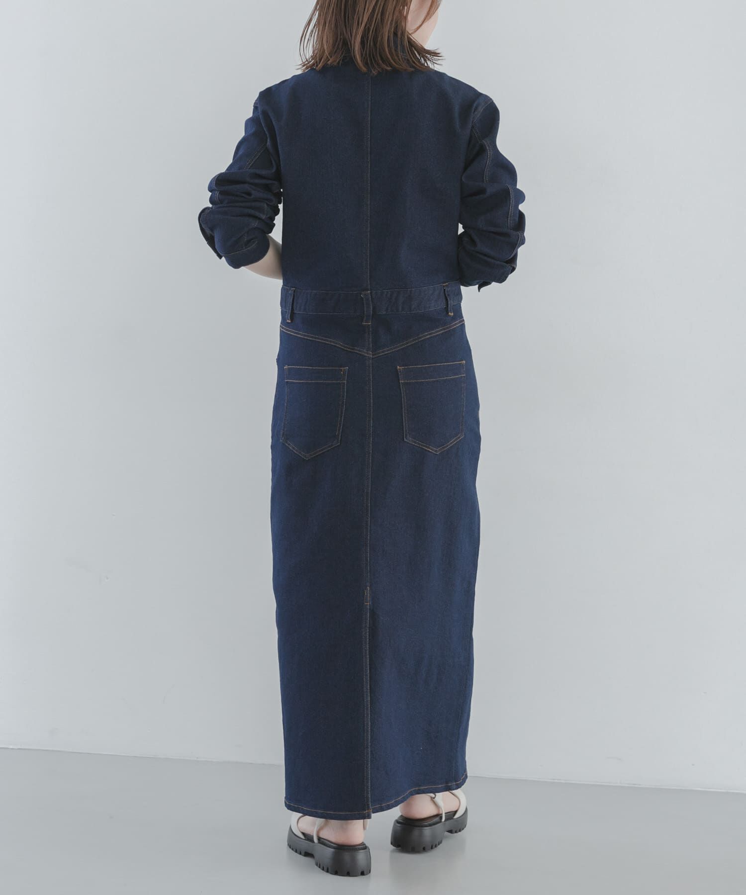 Sonny Label 「デニムジャンパースカート」|ワンピース|