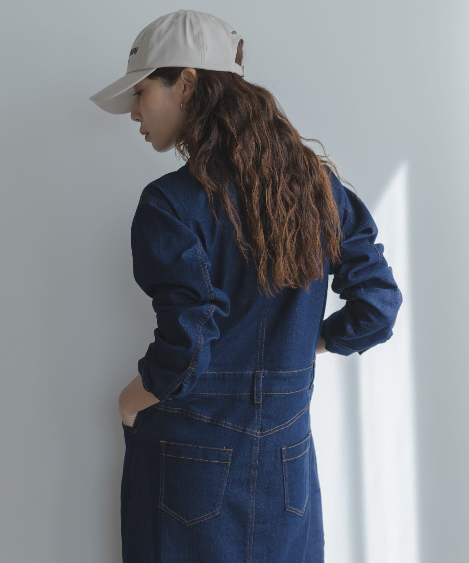 Sonny Label 「デニムジャンパースカート」|ワンピース|