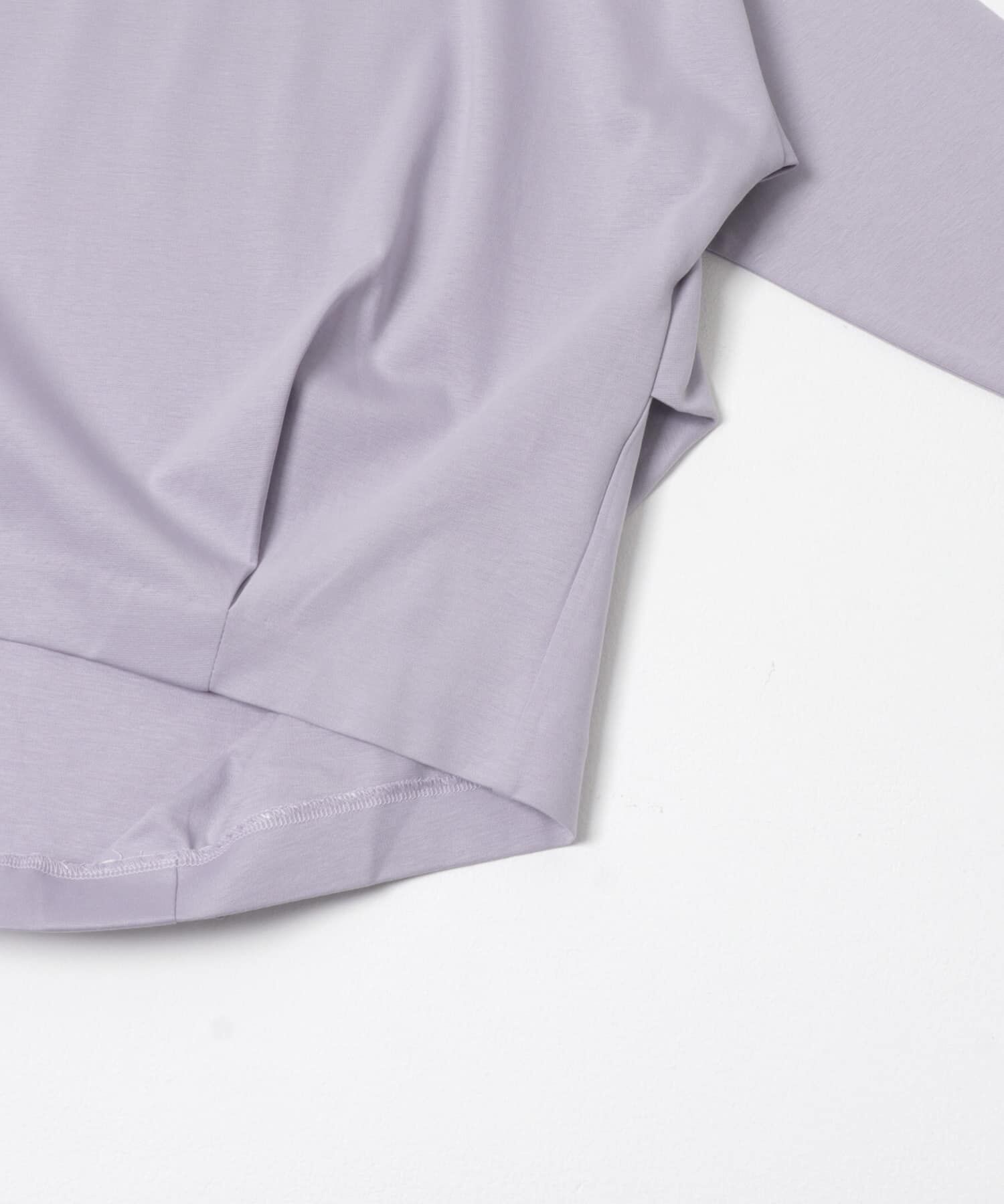 URBAN RESEARCH DOORS「コットンバックタック7分袖プルオーバー」|Tシャツ・カットソー|