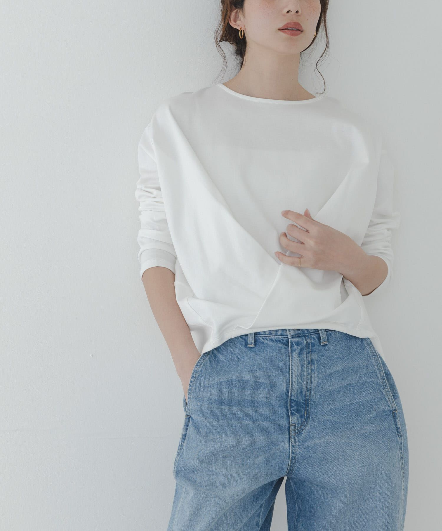 Sonny Label 「『WEB限定』フロントタックカットポンチプルオーバー」|Tシャツ・カットソー|