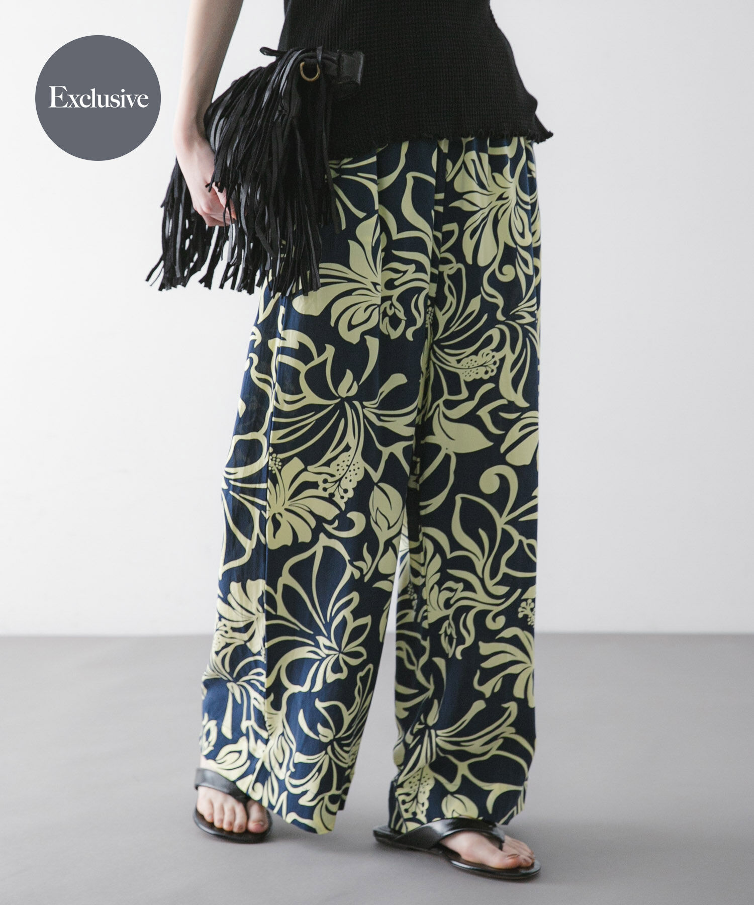 URBAN RESEARCH「『一部別注カラー』LUSANA　CICI PANTS」|その他|ブルー系その他