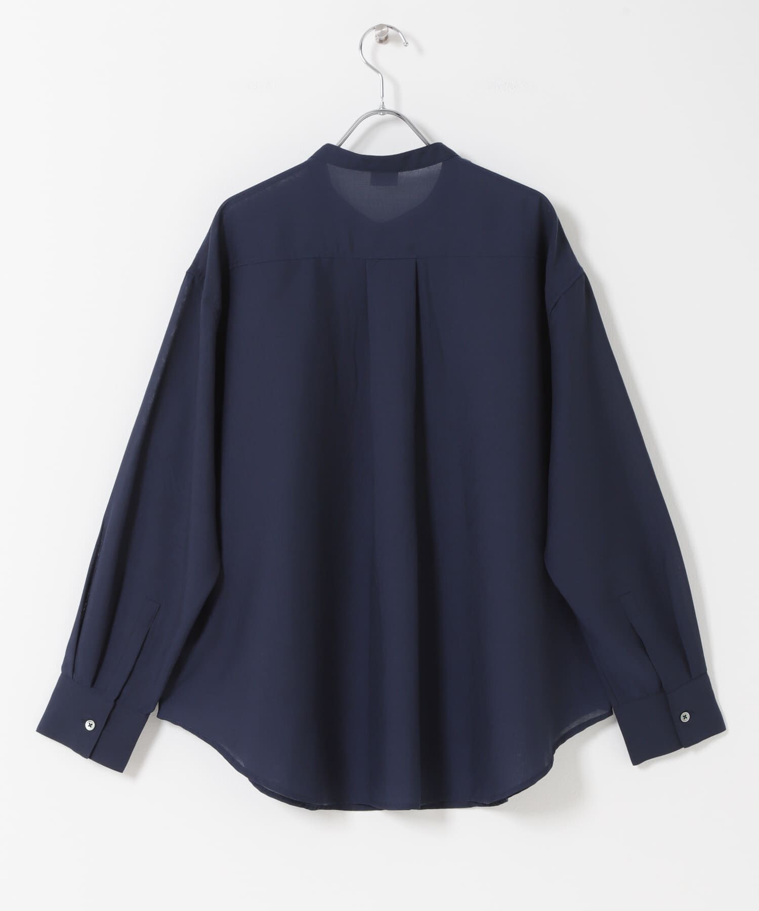 URBAN RESEARCH DOORS「『UR TECH』バンドカラーシャツ」|シャツ・ブラウス|