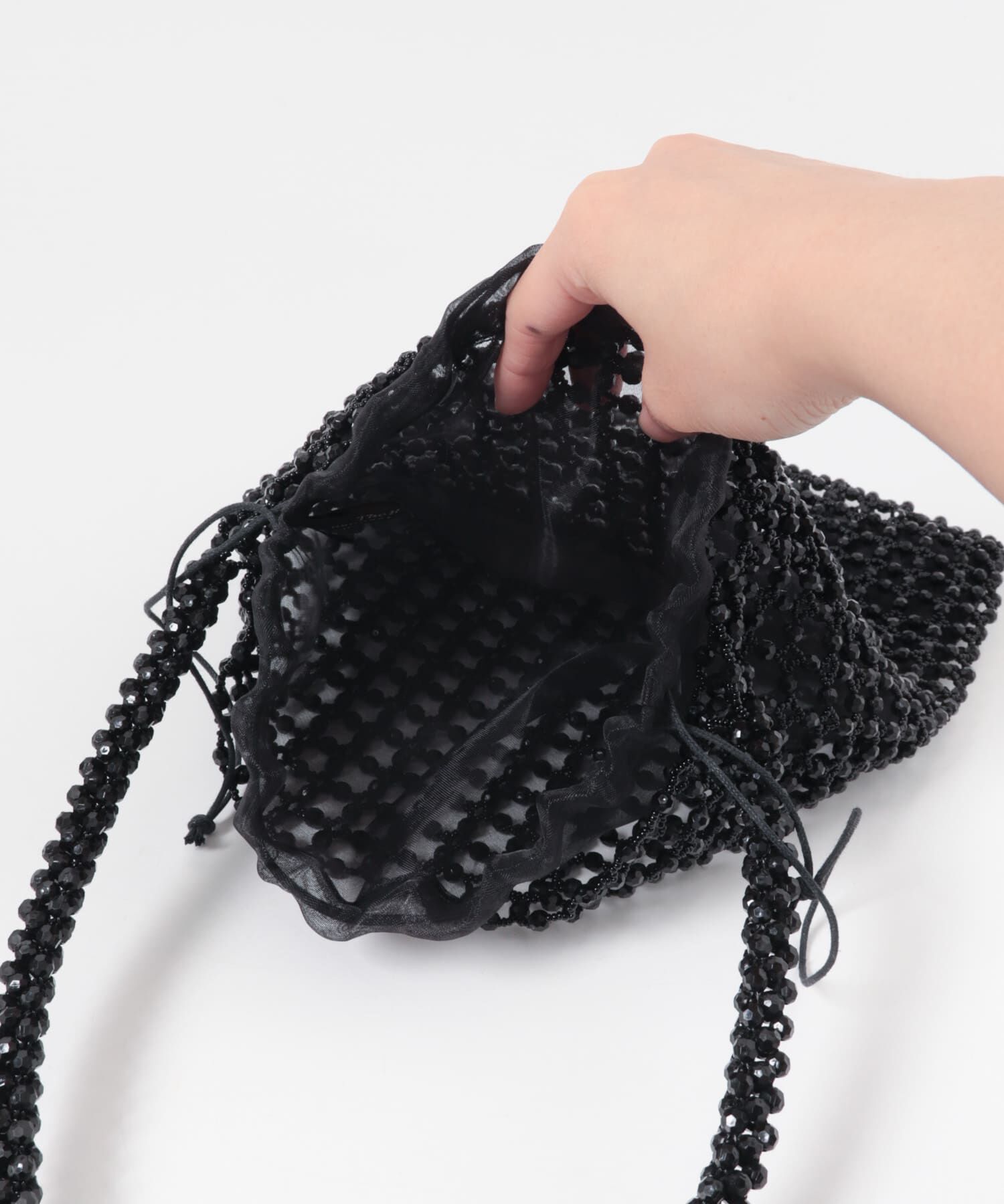 URBAN RESEARCH ROSSO「BAGMATI　ビーズバッグ」|ハンドバッグ|