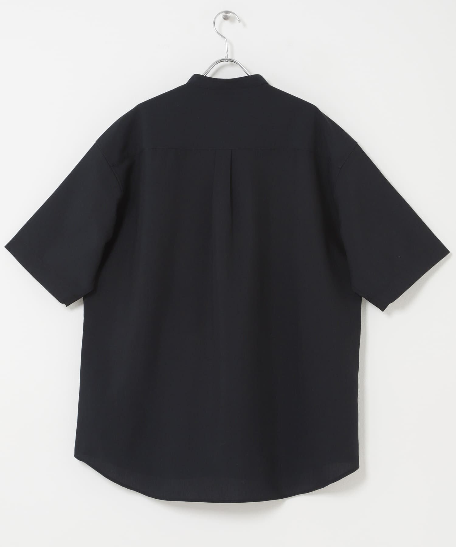 URBAN RESEARCH DOORS「セオアルファバンドカラーショートスリーブシャツ」|シャツ・ブラウス|