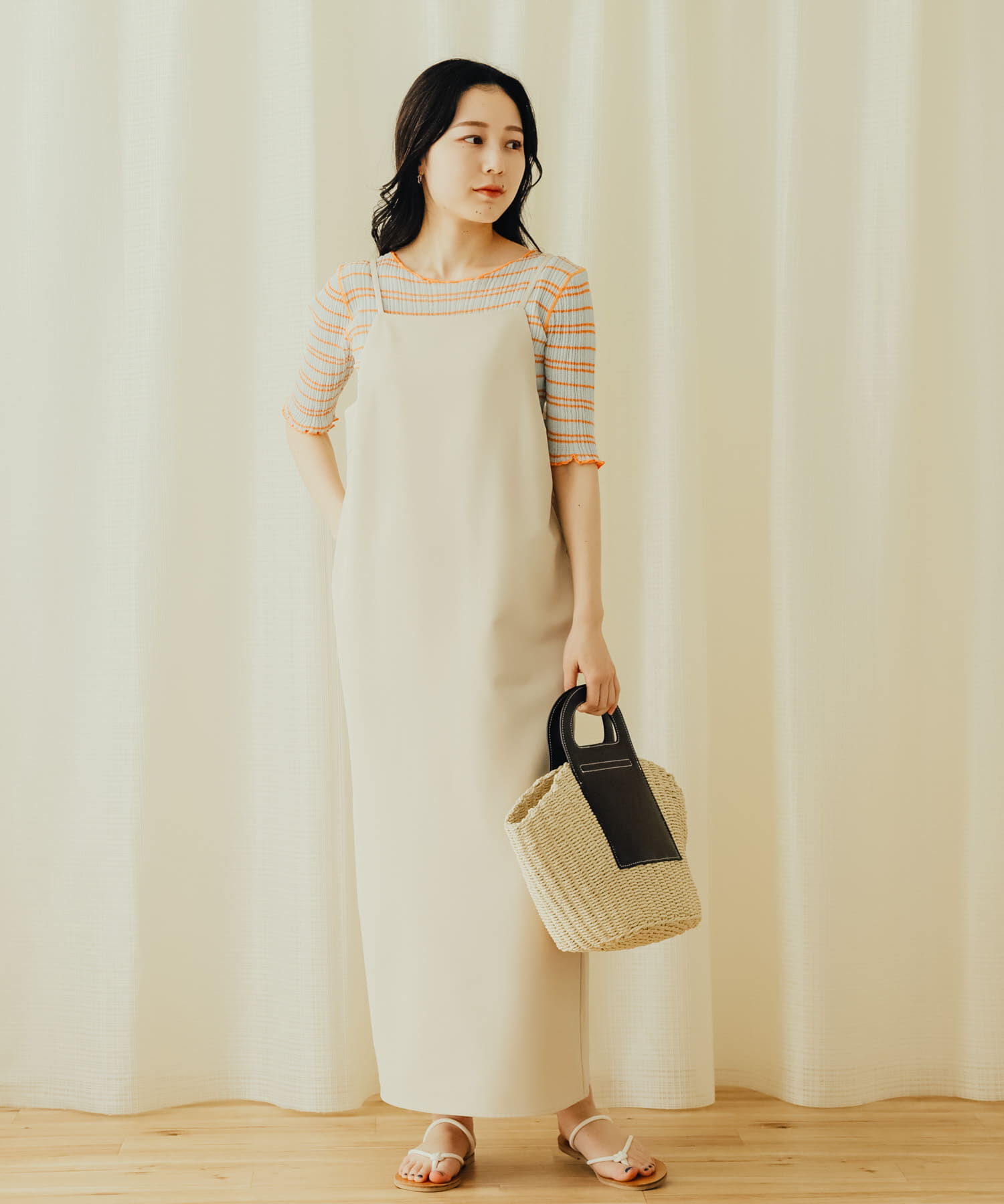 SENSE OF PLACE by URBAN RESEARCH「コードトングフラットサンダル」|サンダル|