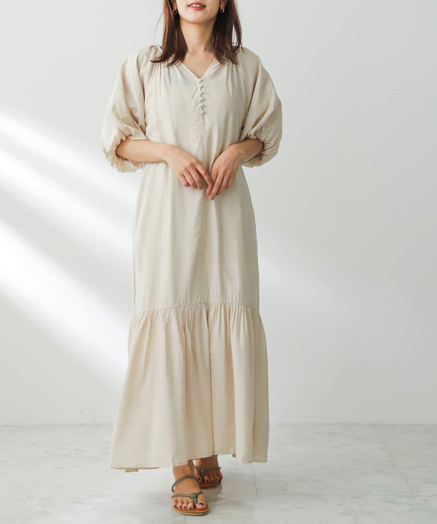 SENSE OF PLACE by URBAN RESEARCH「コードトングフラットサンダル」|サンダル|