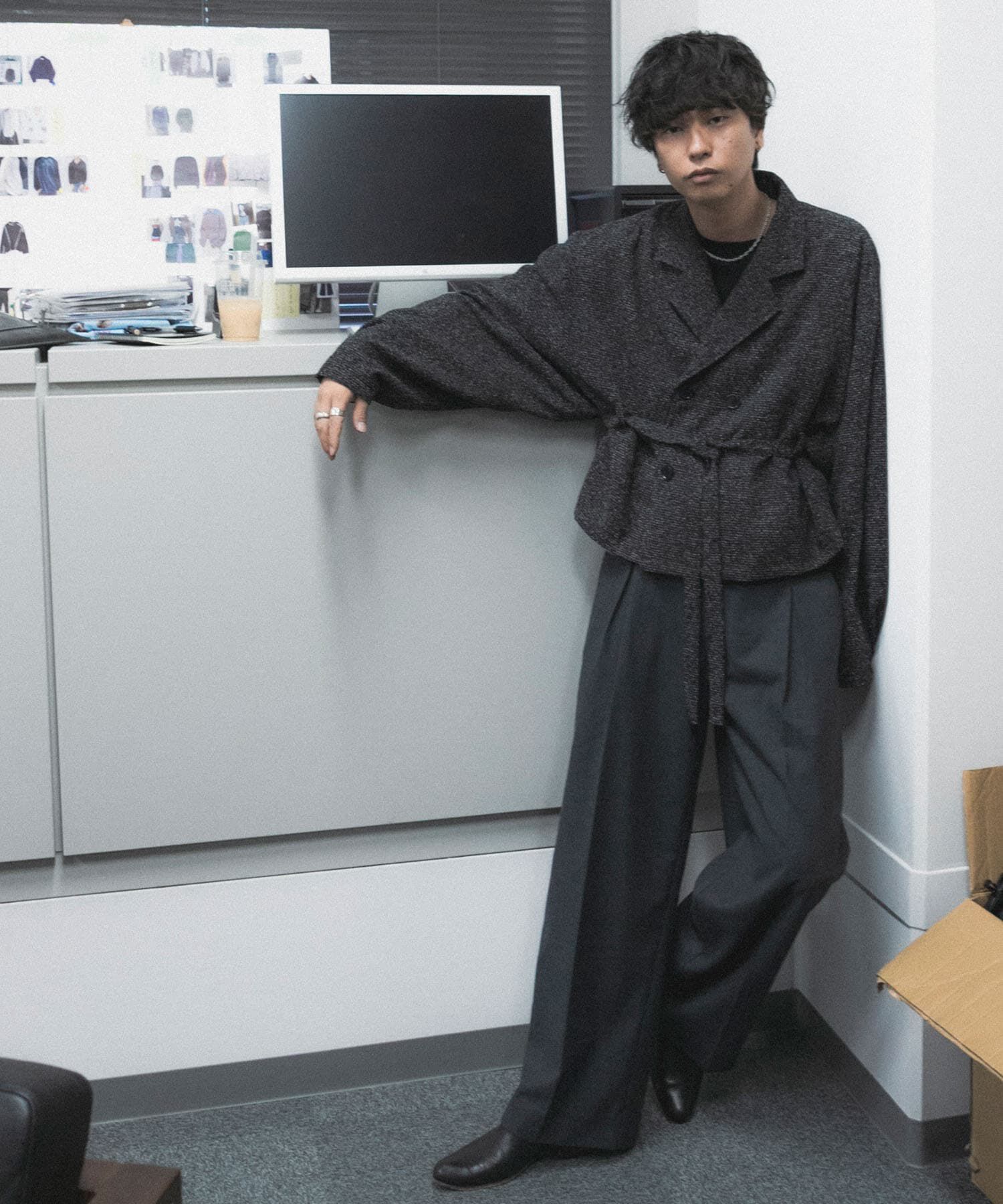 SENSE OF PLACE by URBAN RESEARCH「『わたべ&times;SOP』『ｾｯﾄｱｯﾌﾟ対応』ﾂｲｰﾄﾞﾀﾞﾌﾞﾙﾌﾞﾚｽﾄ  」|その他|