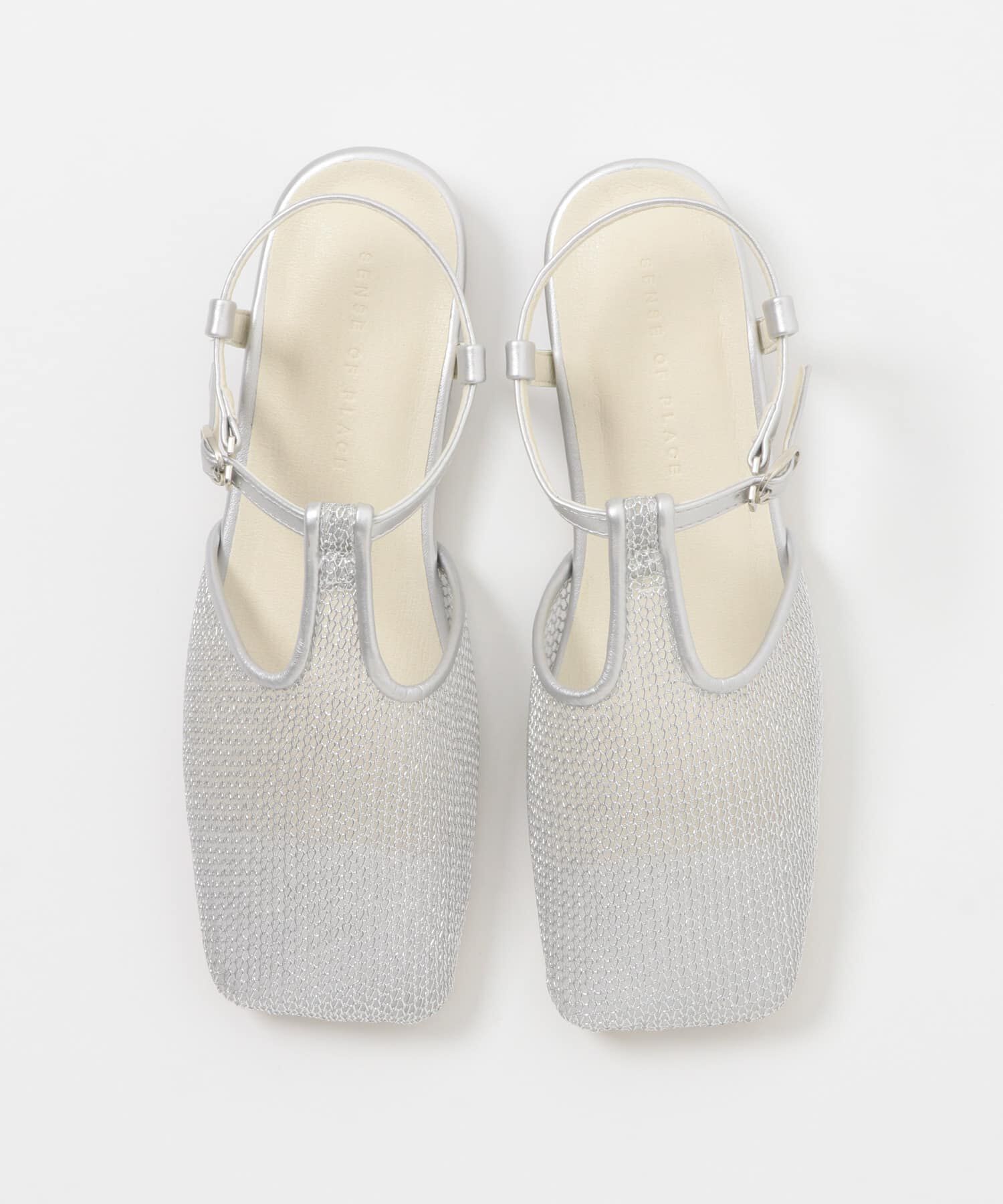 SENSE OF PLACE by URBAN RESEARCH「Tストラップメッシュサンダル」|サンダル|