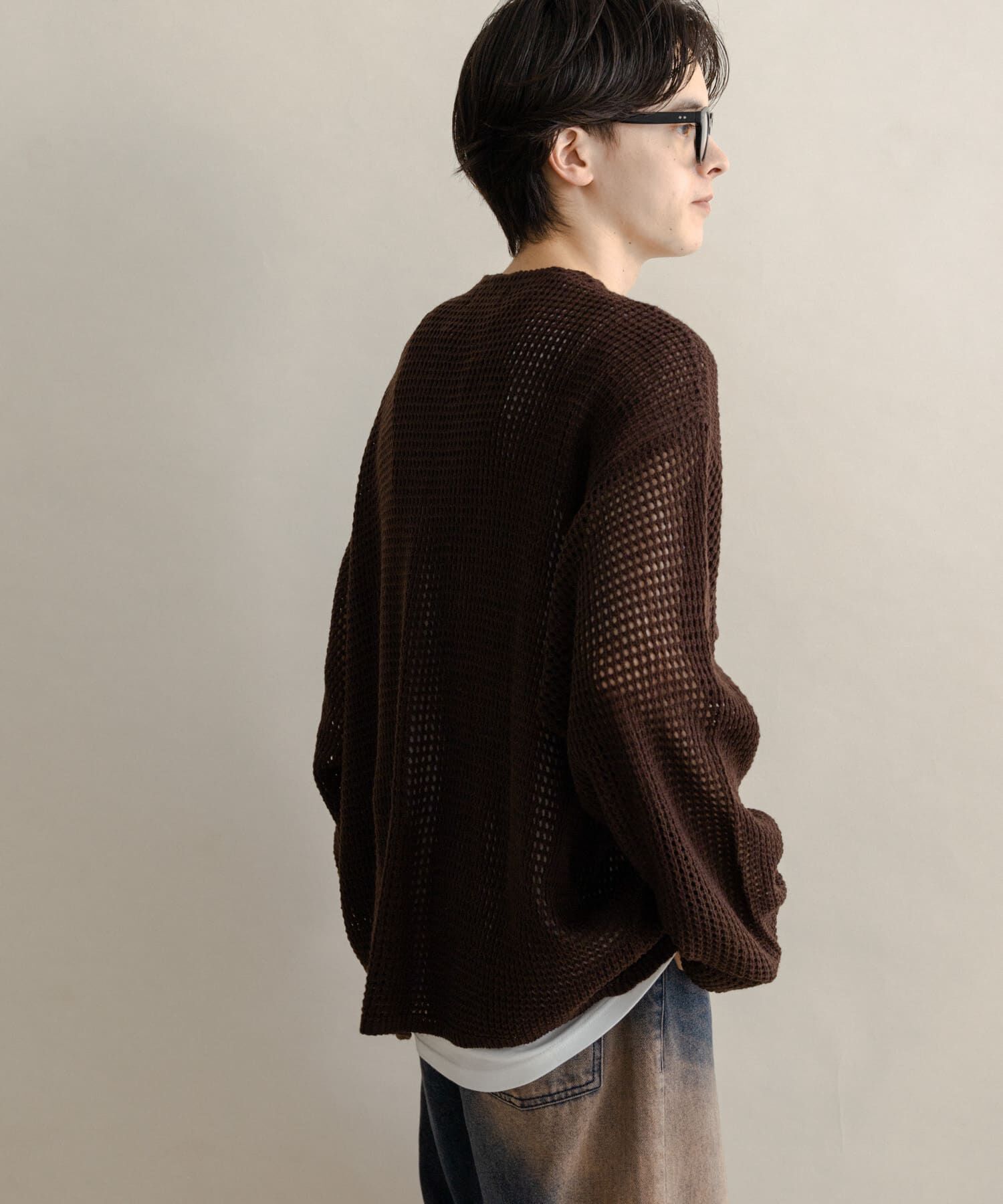 SENSE OF PLACE by URBAN RESEARCH「WポケットVネックニットカーディガン」|カーディガン|