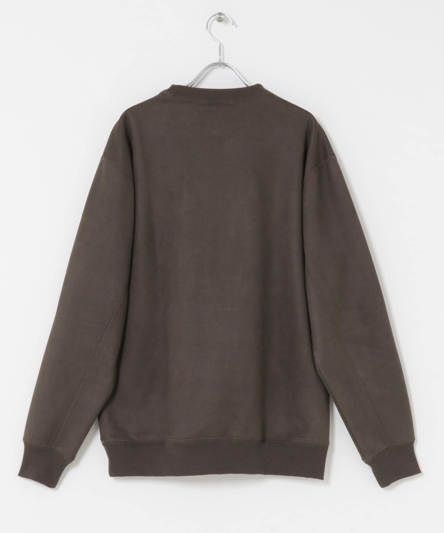 SENSE OF PLACE by URBAN RESEARCH「『ユニセックス』シシュウフェイクスエードクルーネックスウェット」|スウェット・ジャージ|