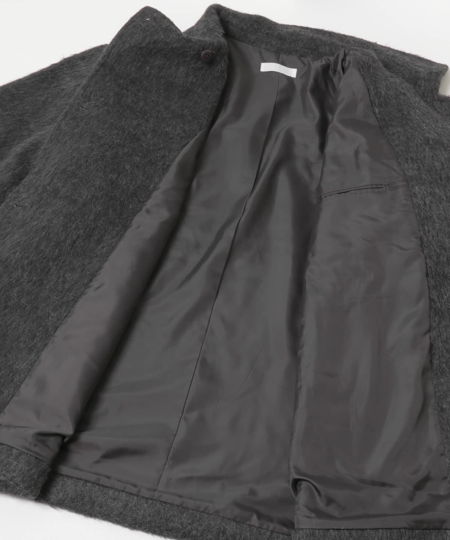 SENSE OF PLACE by URBAN RESEARCH「マルチカラーシャギーコート」|ノーカラーコート|