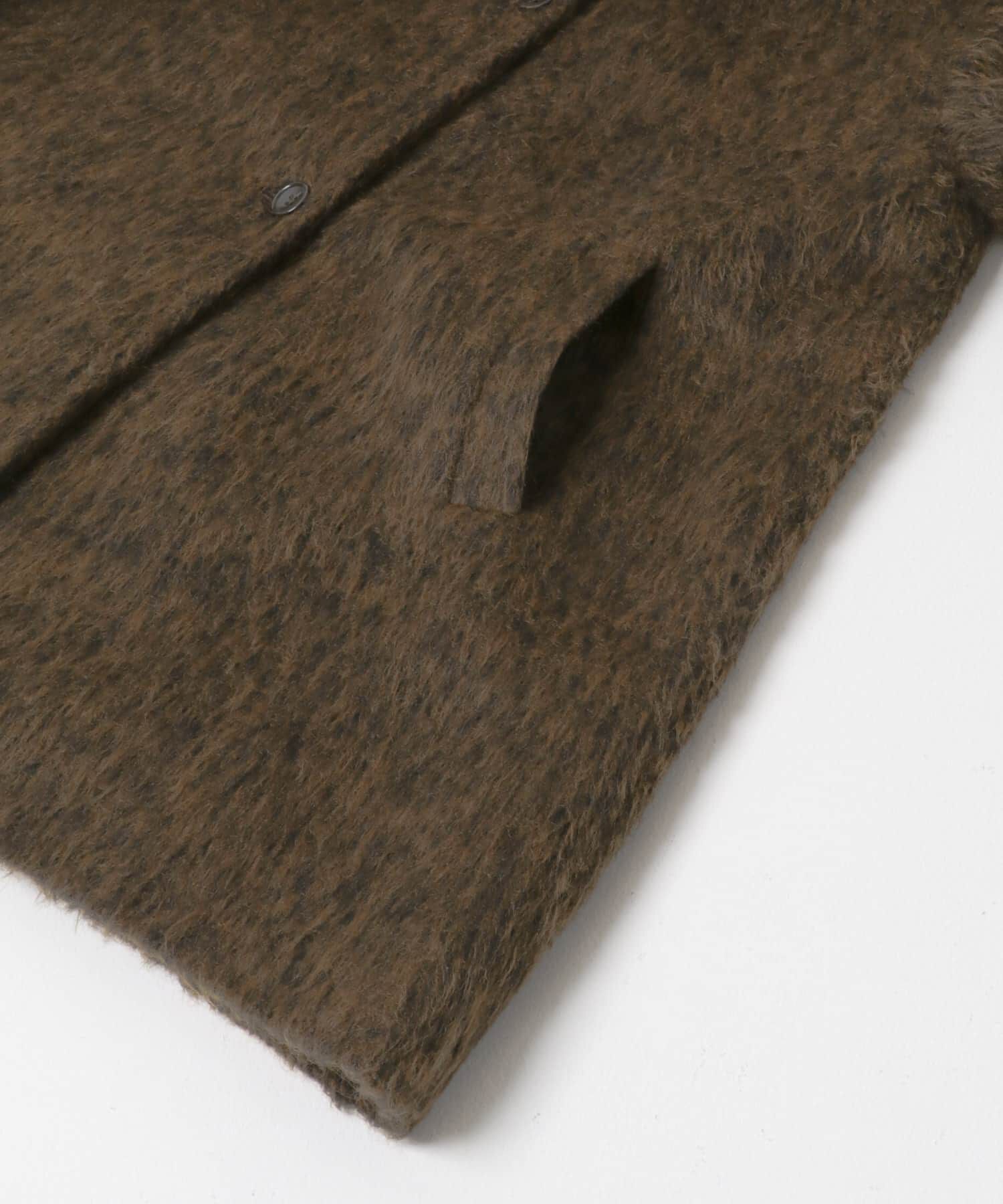 SENSE OF PLACE by URBAN RESEARCH「マルチカラーシャギーコート」|ノーカラーコート|