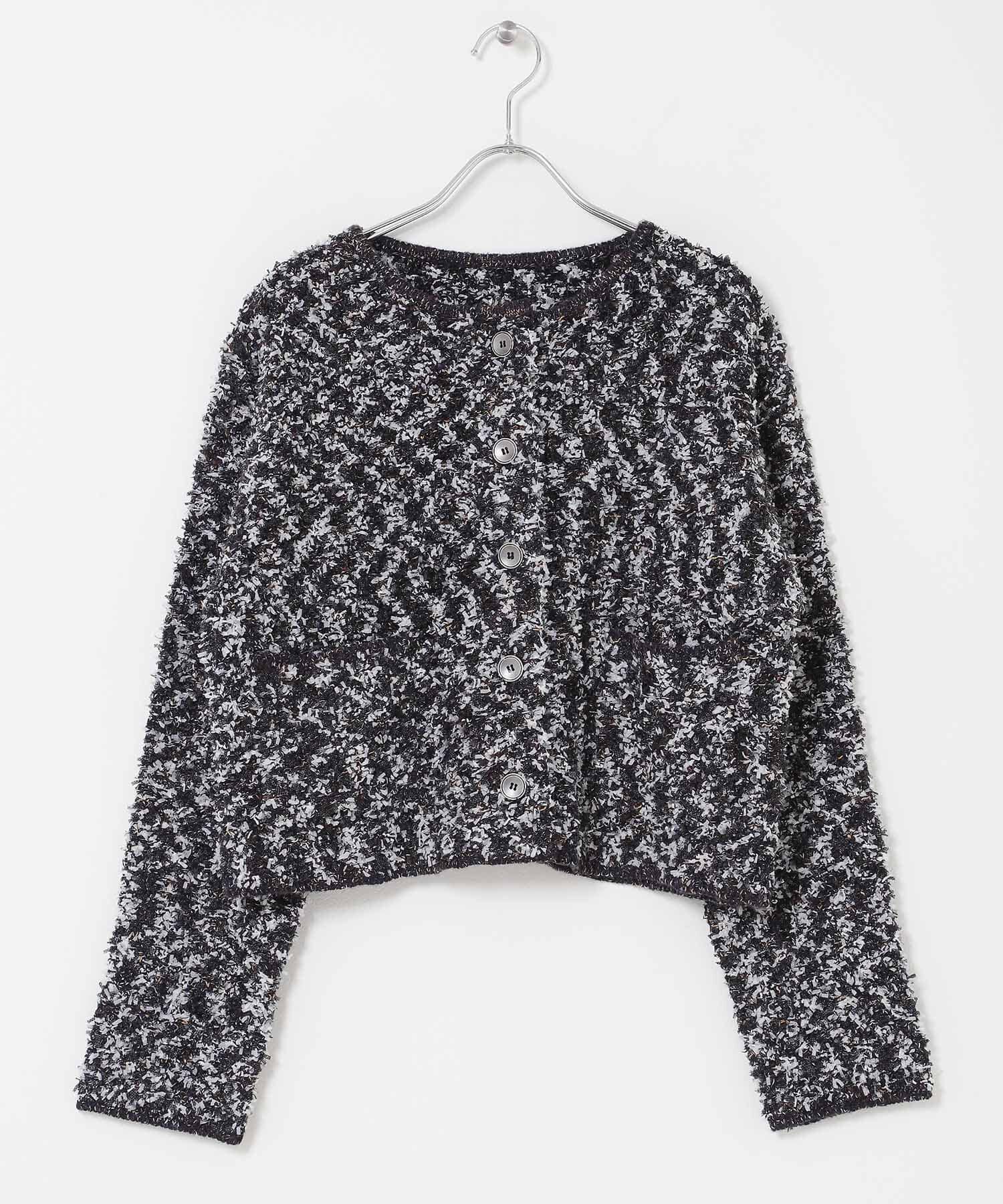 SENSE OF PLACE by URBAN RESEARCH「『洗濯可』ミックスツイードカーディガン」|カーディガン|