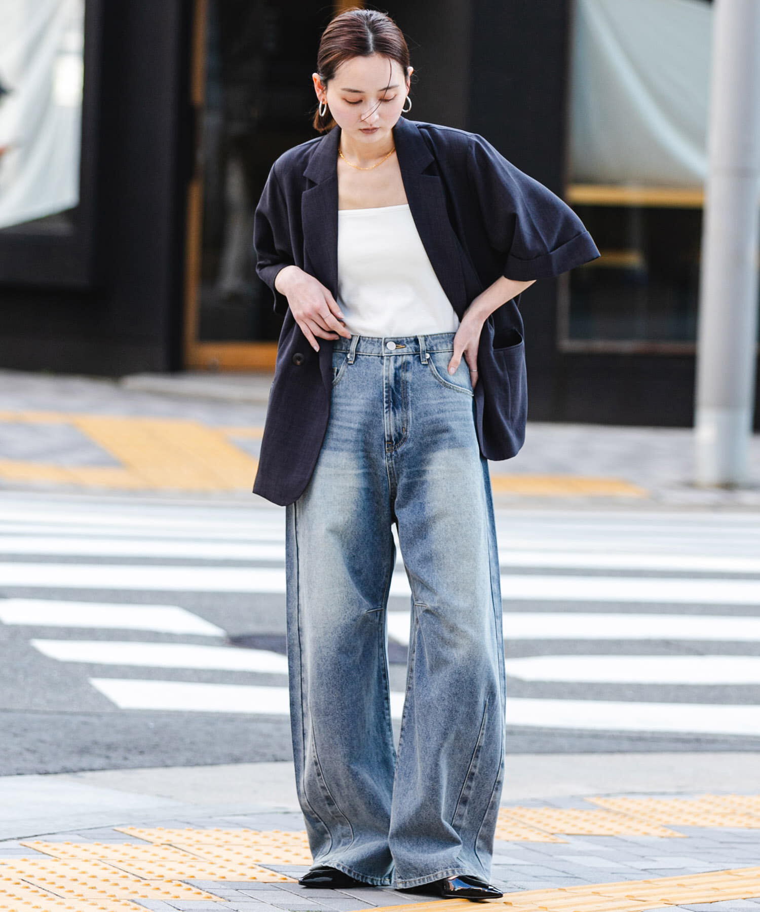 SENSE OF PLACE by URBAN RESEARCH「『UR TECH DRYLUXE』リネンライクジャケット」|その他|