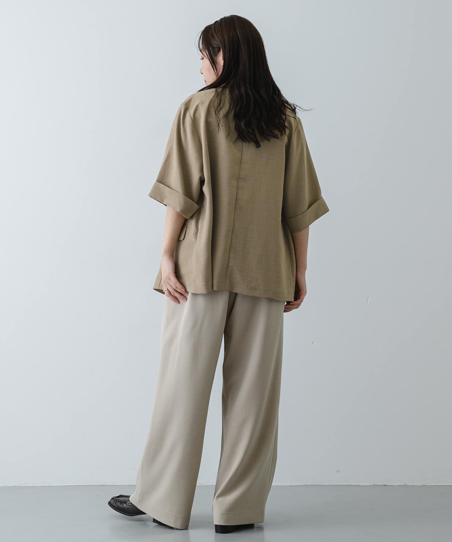 SENSE OF PLACE by URBAN RESEARCH「『UR TECH DRYLUXE』リネンライクジャケット」|その他|