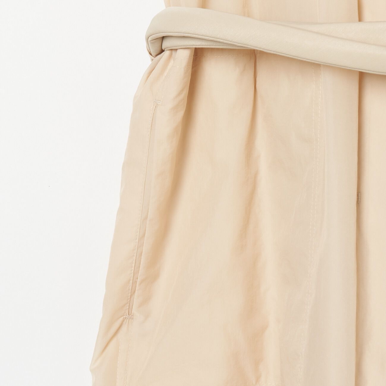  「AMOMENTO SHEER SINGLE TRENCH COAT」|トレンチコート|