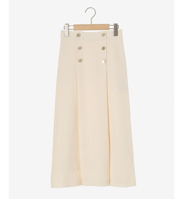 le.coeur blanc「《手洗い可能》カルゼマリントラペーズスカート」|スカート|