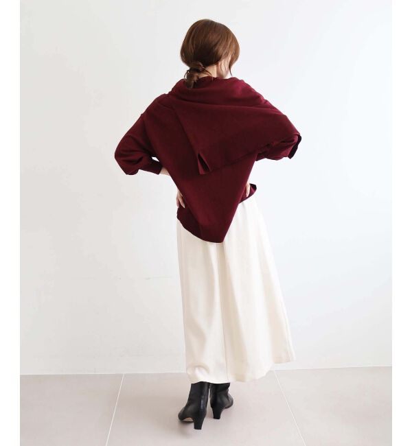 le.coeur blanc「《手洗い可能》カルゼマリントラペーズスカート」|スカート|