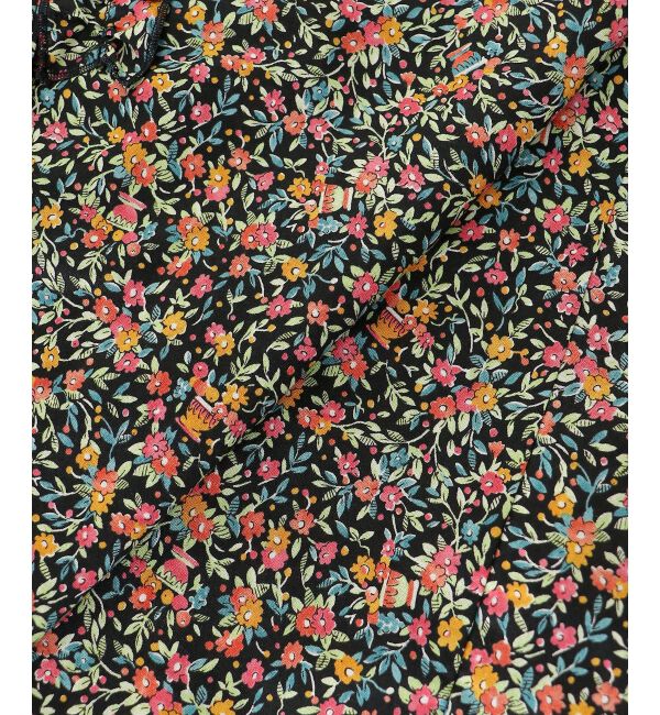  「《手洗い可能》リバティフロントフリルブラウス」|シャツ・ブラウス|