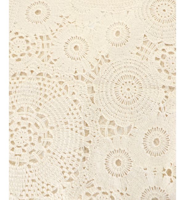  「TORRAZZO DONNAクロシェレースブラウス」|シャツ・ブラウス|