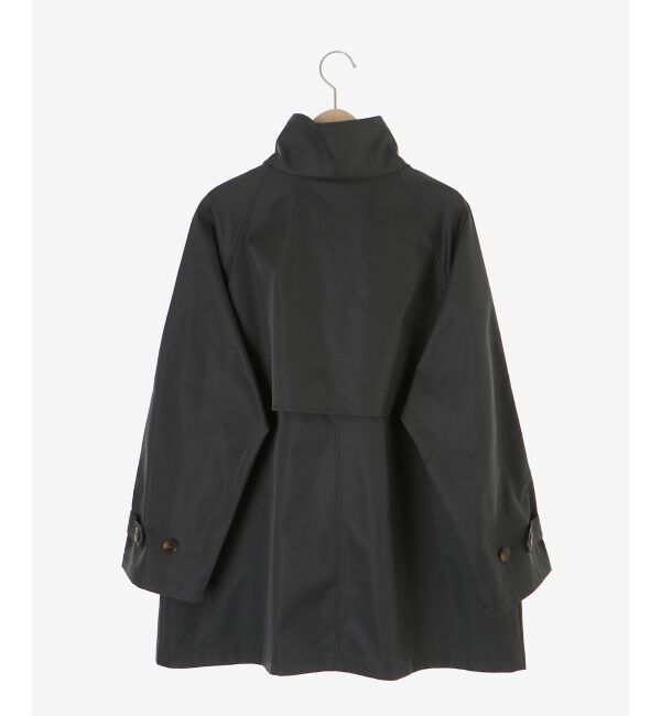  「ツイルストレッチステンカラーコート」|ステンカラーコート|