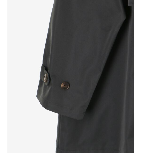  「ツイルストレッチステンカラーコート」|ステンカラーコート|