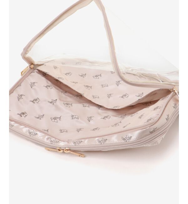 MAJESTICLEGON「サテンフローラルガジェットポーチ」|ポーチ|