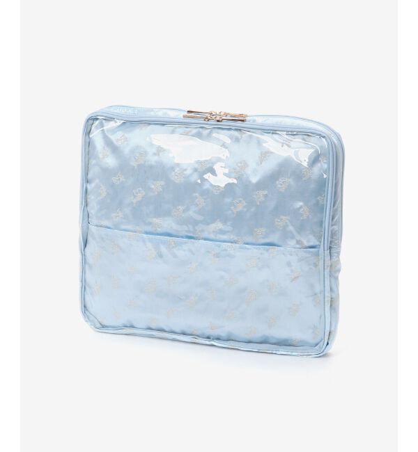 MAJESTICLEGON「サテンフローラルガジェットポーチ」|ポーチ|