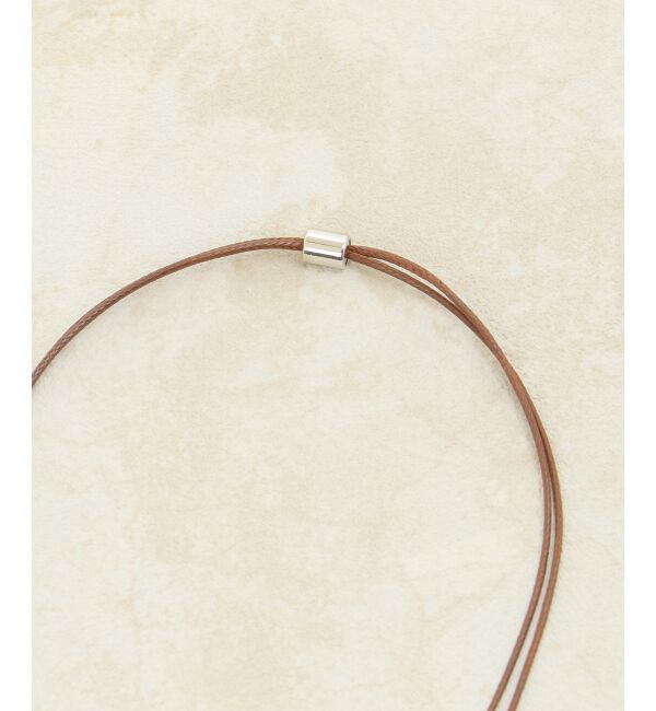  「クリアハートコードネックレス」|ネックレス|