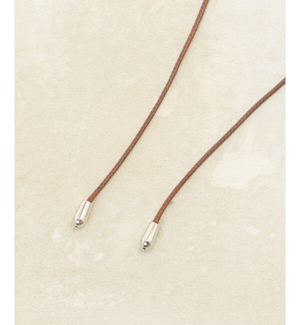  「クリアハートコードネックレス」|ネックレス|