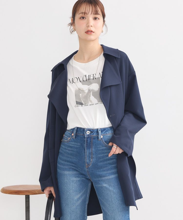 earth music&ecology「ニュアンスビックカラーコート」|その他|