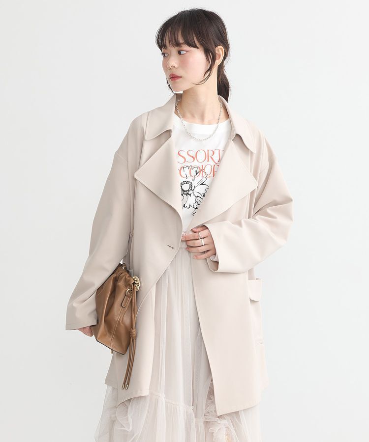 earth music&ecology「ニュアンスビックカラーコート」|その他|