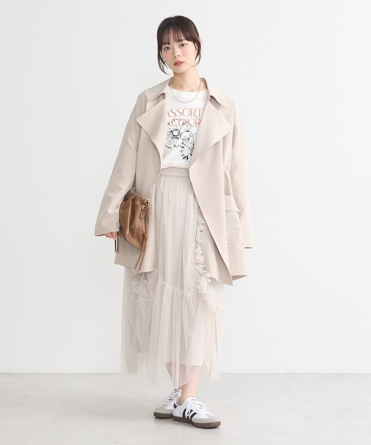 earth music&ecology「ニュアンスビックカラーコート」|その他|