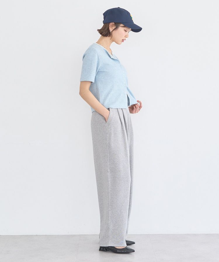 earth music&ecology「チェーンリブラメカットソー」|Tシャツ・カットソー|