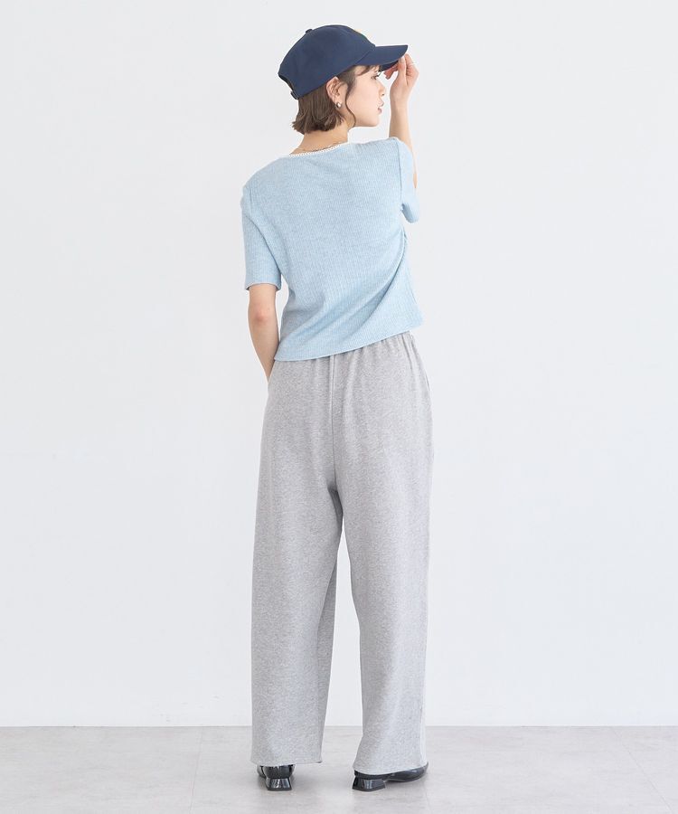 earth music&ecology「チェーンリブラメカットソー」|Tシャツ・カットソー|