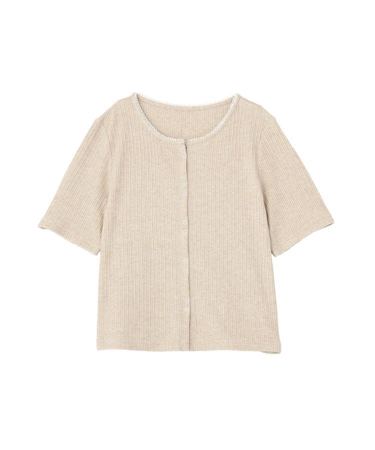 earth music&ecology「チェーンリブラメカットソー」|Tシャツ・カットソー|