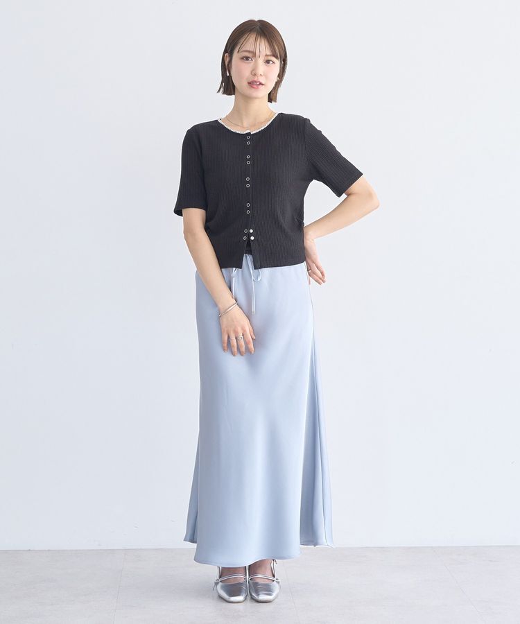 earth music&ecology「チェーンリブラメカットソー」|Tシャツ・カットソー|